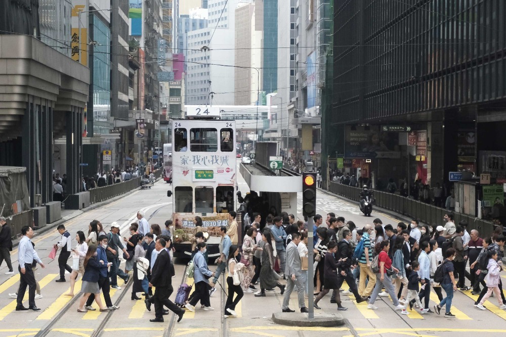 國慶75年-香港街頭02