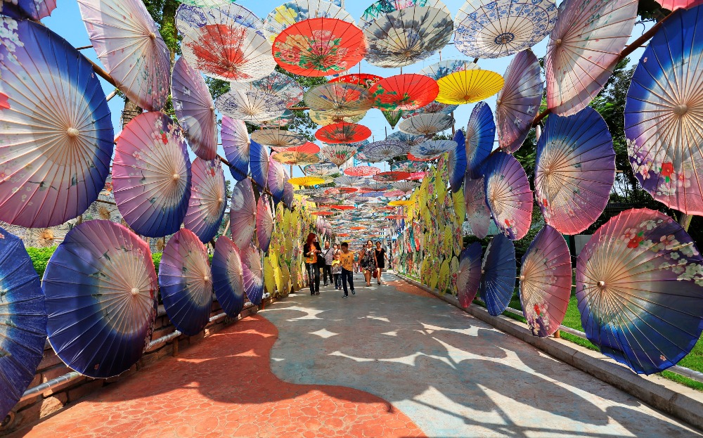 四川瀘州油纸伞文化节