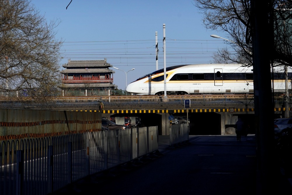 京津城際列車是最早採用C字的列車。