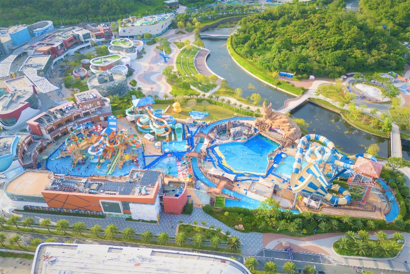 CITIC Sands Bay Water World is a large-scale outdoor water interactive entertainment center that integrates exciting water performances and entertainment projects. 