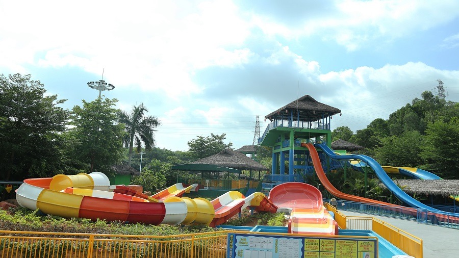 Guanlan Ecological Water Park has a wonderful  Super Giant Horn which is of so much fun.