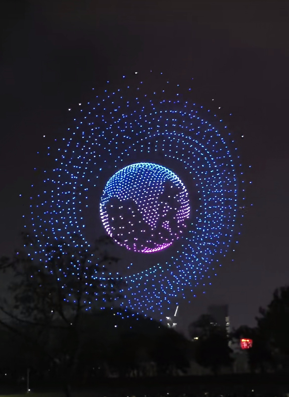 National Day 2024 Shenzhen 10,000 Drone Performance. Futian District is one of them 