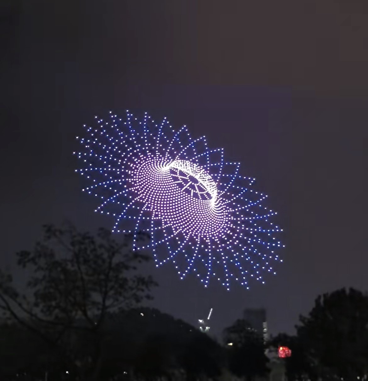 National Day 2024 Shenzhen 10,000 Drone Performance. Futian District is one of them 