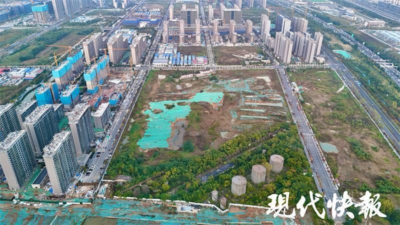 南京市南部新城油庫公園建設工程。