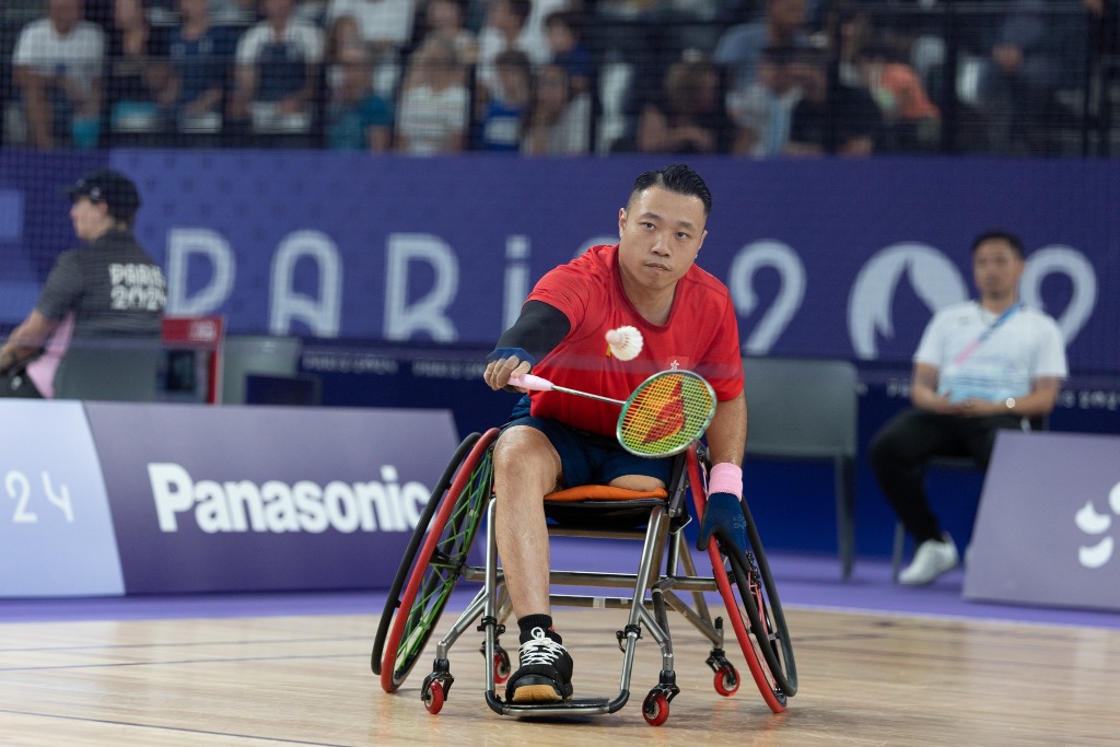 "Being 'World No. 2' is a motivation that reminds me there is still someone ahead to chase." Wheelchair badminton player Chan Ho Yuen became  the silver medalist in the men's WH2 singles event at the Paris Paralympics.