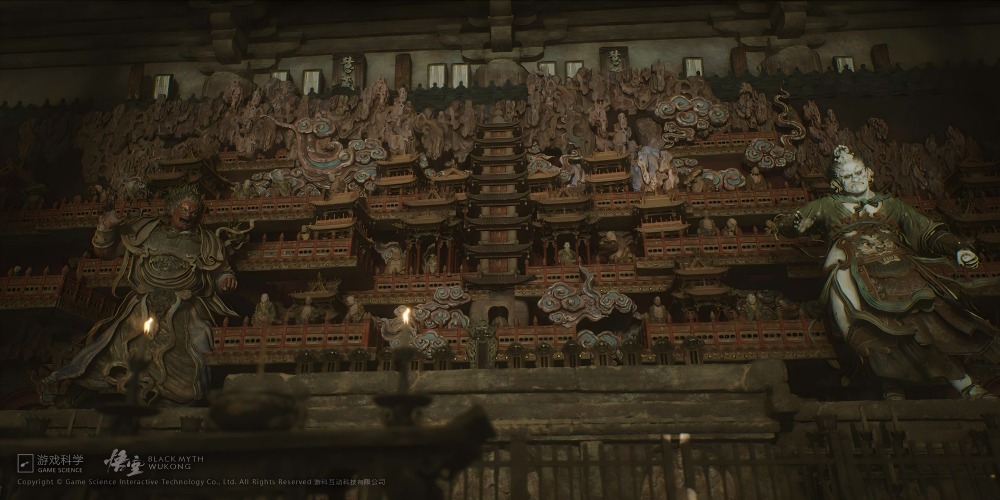 Xiaoxitian Temple, is one of the places in Shanxi where the Chinese video game 