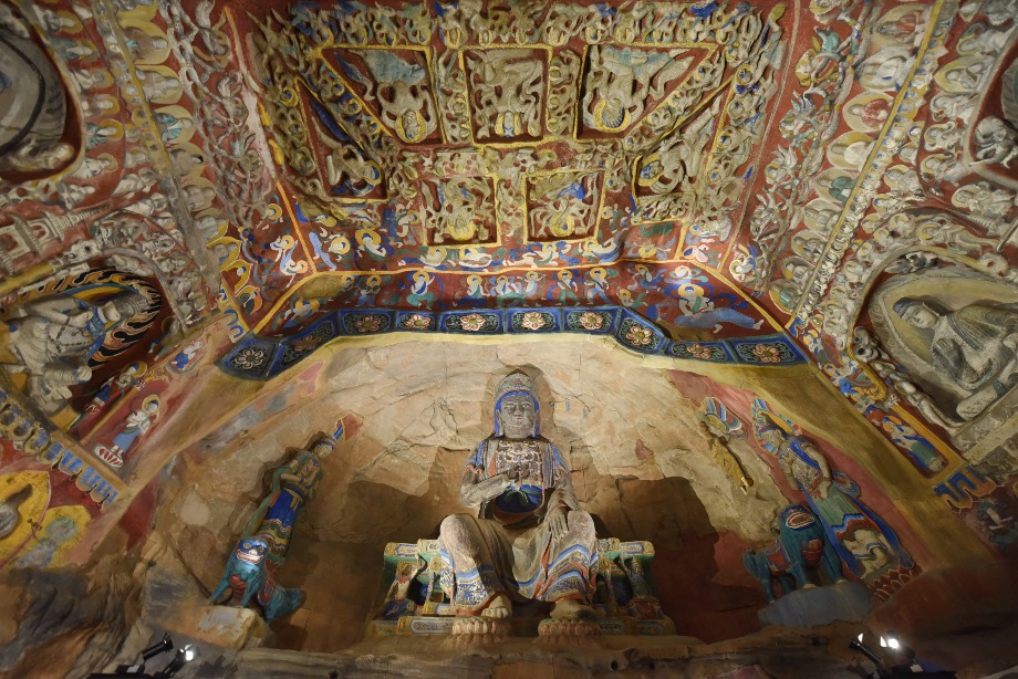 The Yungang Grottoes, located in Datong, Shanxi Province, is one of the Shanxi locations for the Chinese game 