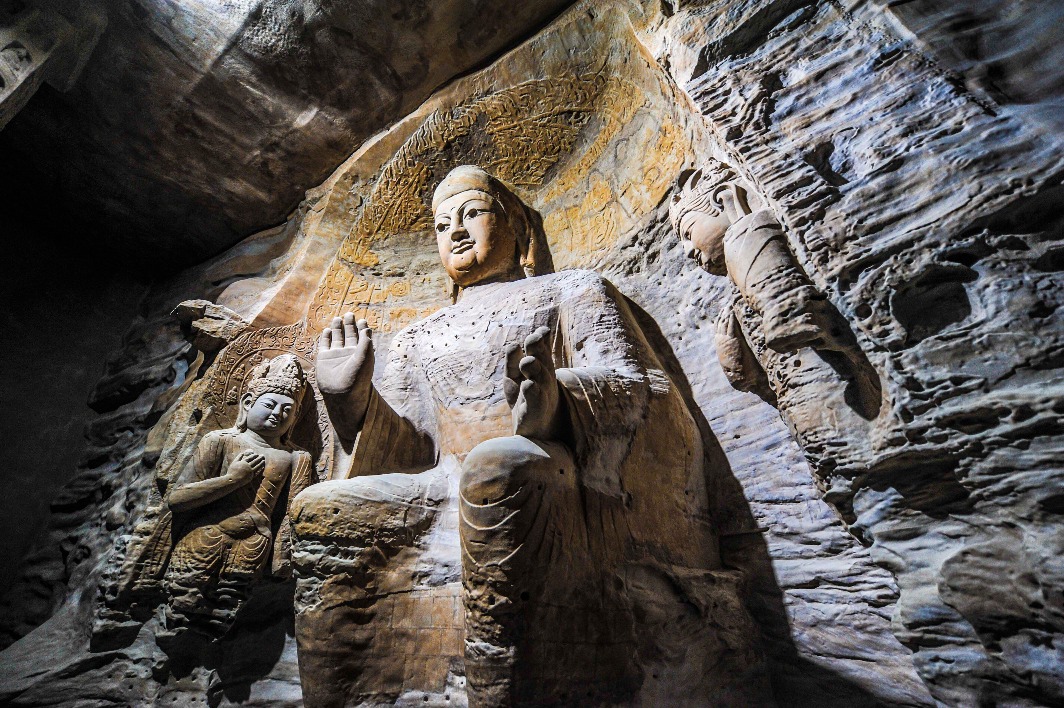 The Yungang Grottoes, located in Datong, Shanxi Province, is one of the Shanxi locations for the Chinese game 