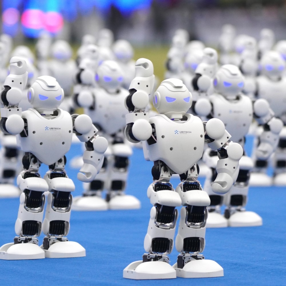 2021年全國大眾創業萬眾創新活動週，機器人表演