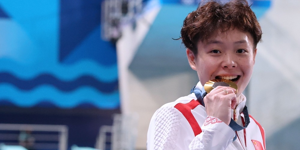 Chen Ywen, who won the women's double three metres springboard at the Paris Olympics, is a new generation leader in China's diving 