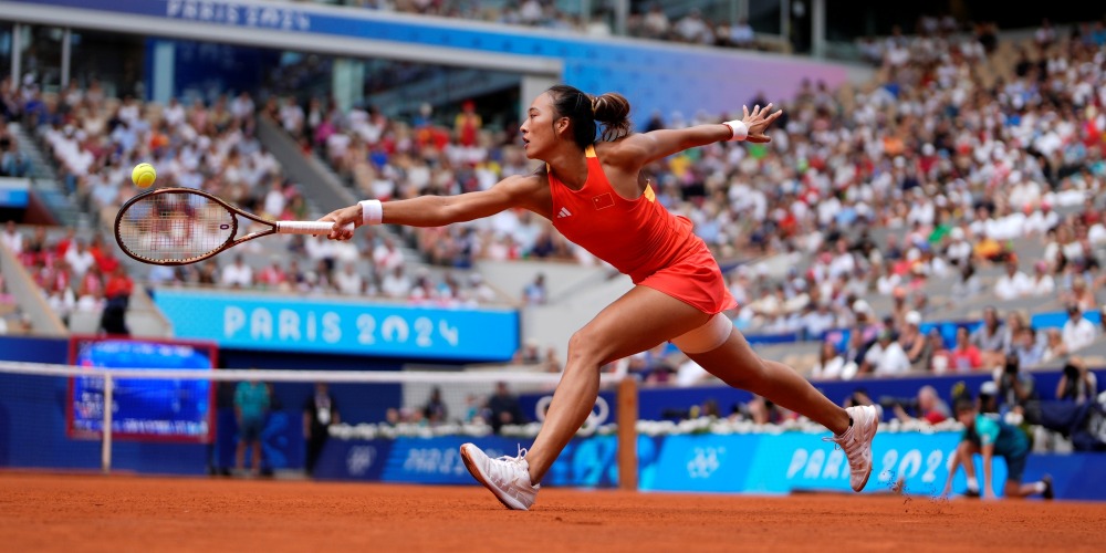 Paris Olympics, Cheng Qinwen Winning the Gold Medal in Women's Singles Tennis