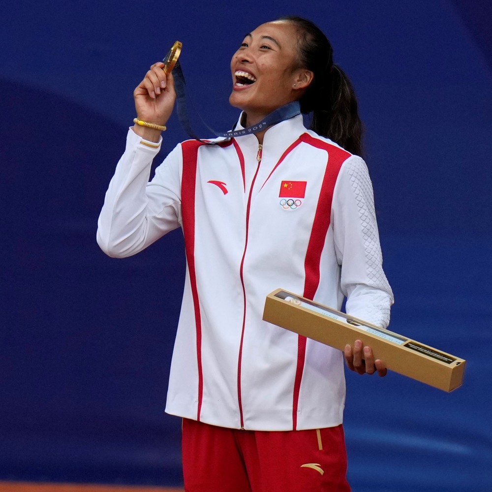 Paris Olympics, Cheng Qinwen Winning the Gold Medal in Women's Singles Tennis